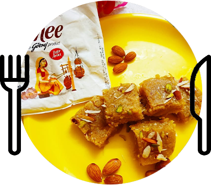 Wheat Flour Seven Cup Barfi